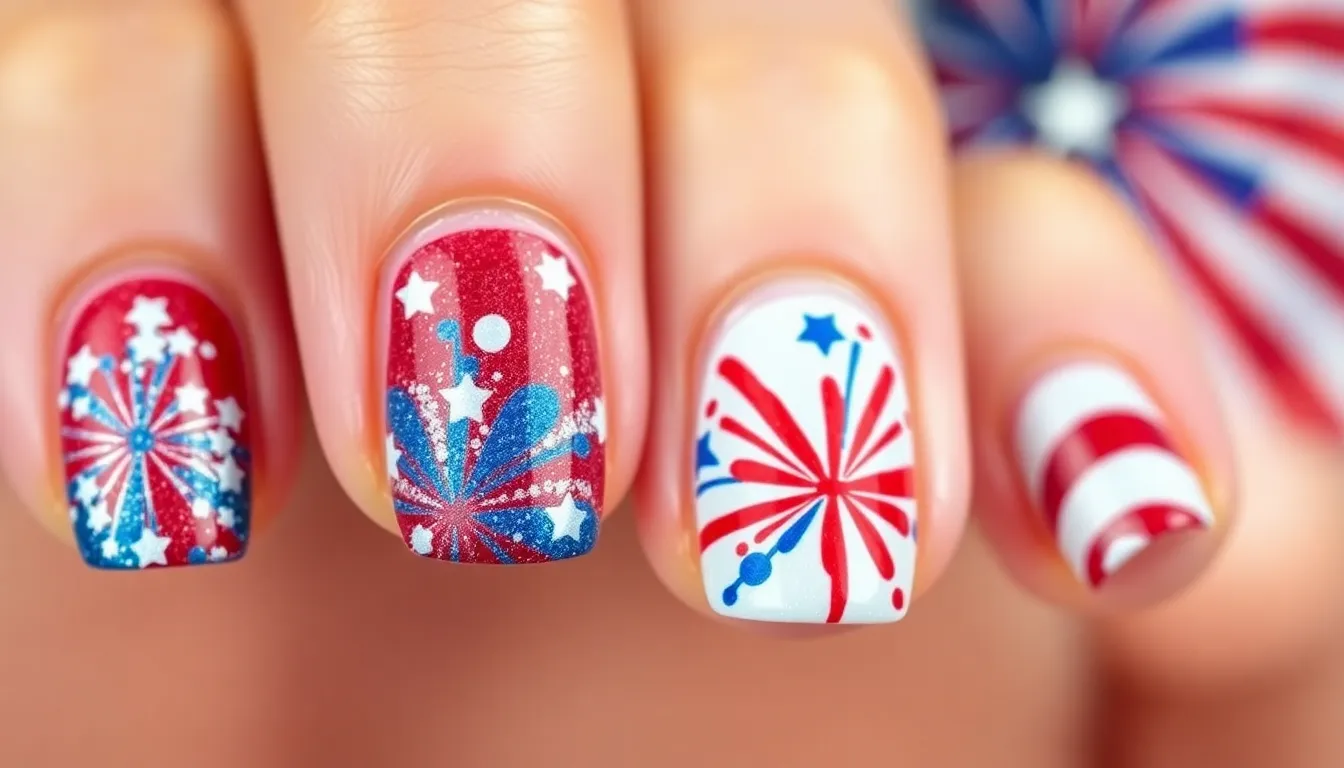 15+ Stunning 4th of July Nail Ideas That'll Make You the Star of Every BBQ 4 15+ Stunning 4th of July Nail Ideas That'll Make You the Star of Every BBQ 3
