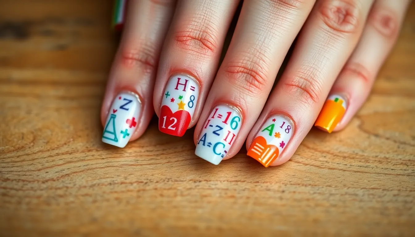25+ Back to School Nail Ideas That'll Make You the Envy of Every Classroom 4 25+ Back to School Nail Ideas That'll Make You the Envy of Every Classroom 3