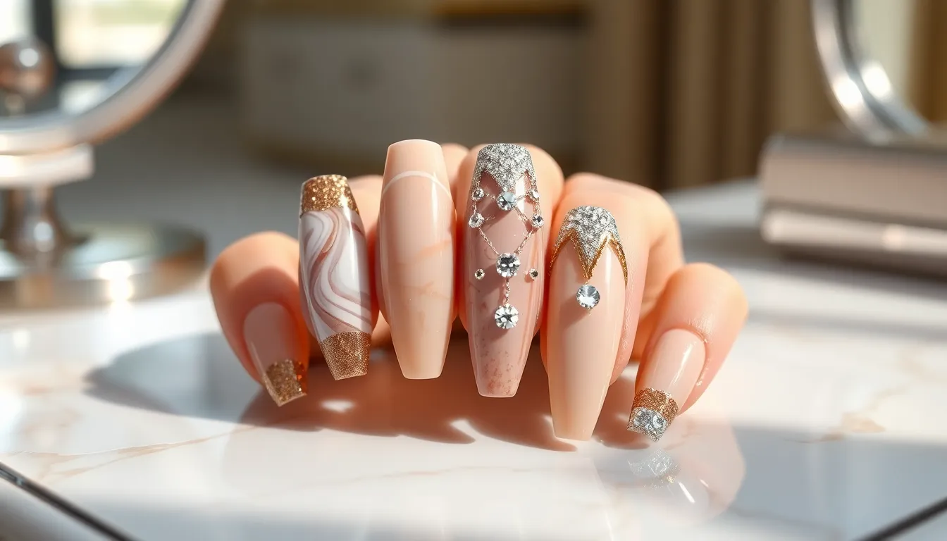 50+ Stunning Birthday Nail Ideas to Make Your Special Day Sparkle 4 50+ Stunning Birthday Nail Ideas to Make Your Special Day Sparkle 3