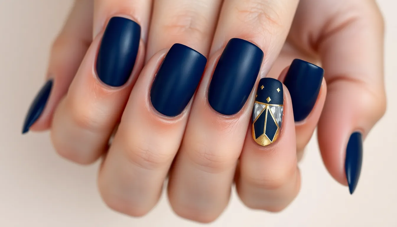 50 Stunning Blue Nail Design Ideas to Try in 2025 (Photos + Tutorials) 4 50 Stunning Blue Nail Design Ideas to Try in 2025 (Photos + Tutorials) 3