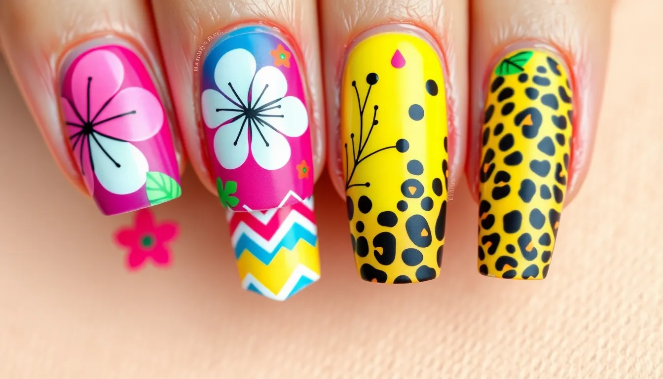 25 Bright Nail Ideas That Will Make Your Manicure Pop in 2025 3