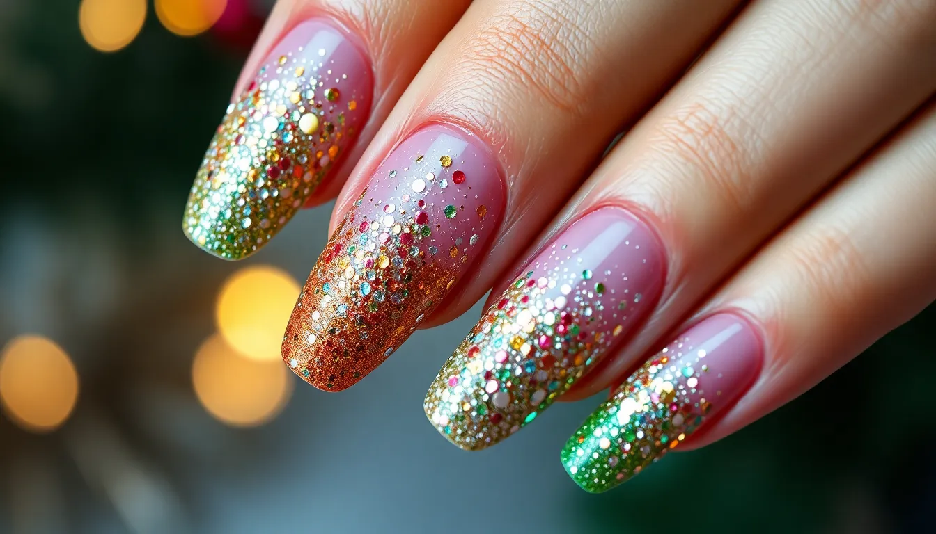 25 Stunning Christmas Acrylic Nail Ideas to Sparkle This Holiday Season 4 25 Stunning Christmas Acrylic Nail Ideas to Sparkle This Holiday Season 3