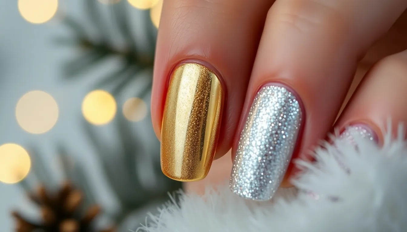 25 Stunning Christmas Dip Powder Nail Ideas to Sparkle All Season Long 4 25 Stunning Christmas Dip Powder Nail Ideas to Sparkle All Season Long 3