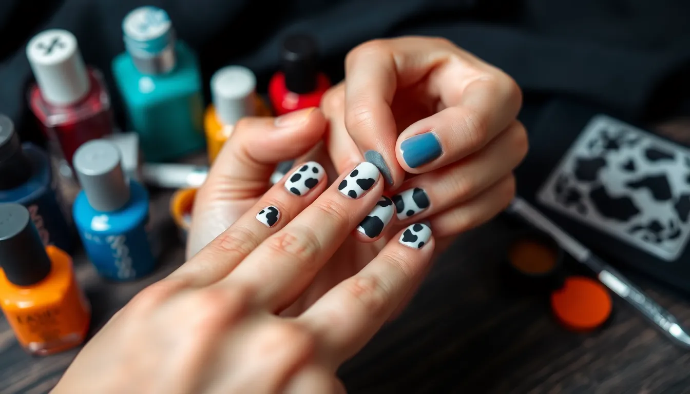 50+ Trendy Cow Print Nail Ideas: Easy DIY Designs & Professional Tips for 2025 4 50+ Trendy Cow Print Nail Ideas: Easy DIY Designs & Professional Tips for 2025 3