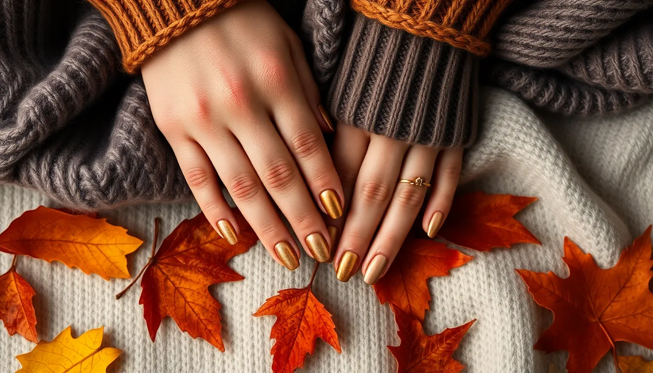 15 Gorgeous Fall Nail Color Ideas to Transform Your Autumn Manicure 4 15 Gorgeous Fall Nail Color Ideas to Transform Your Autumn Manicure 3