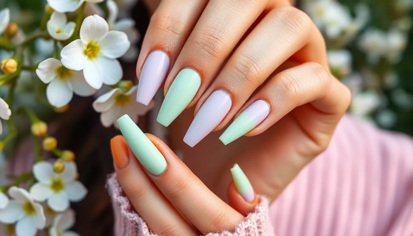 50+ Stunning Finger Nail Polish Ideas for Every Style and Occasion 4 50+ Stunning Finger Nail Polish Ideas for Every Style and Occasion 3