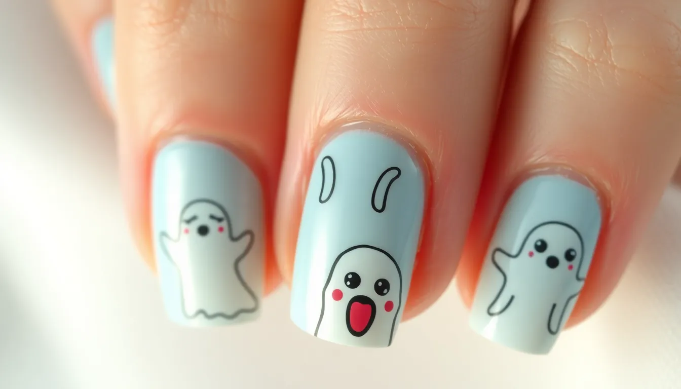 50+ Spooky Halloween Nail Art Ideas That'll Make Your Costume Complete 4 50+ Spooky Halloween Nail Art Ideas That'll Make Your Costume Complete 3