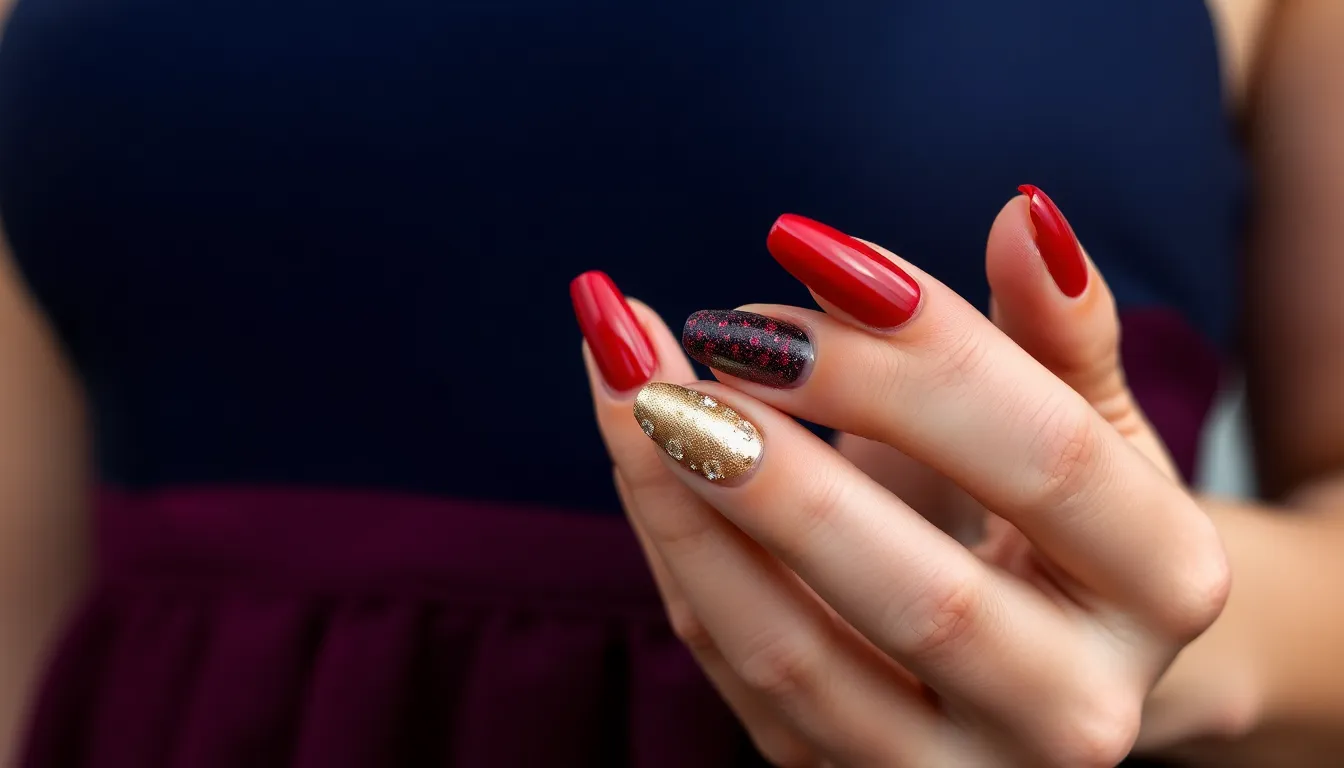 50+ Stunning Hoco Nail Ideas That'll Match Every Dress & Make You Instagram Famous 4 50+ Stunning Hoco Nail Ideas That'll Match Every Dress & Make You Instagram Famous 3