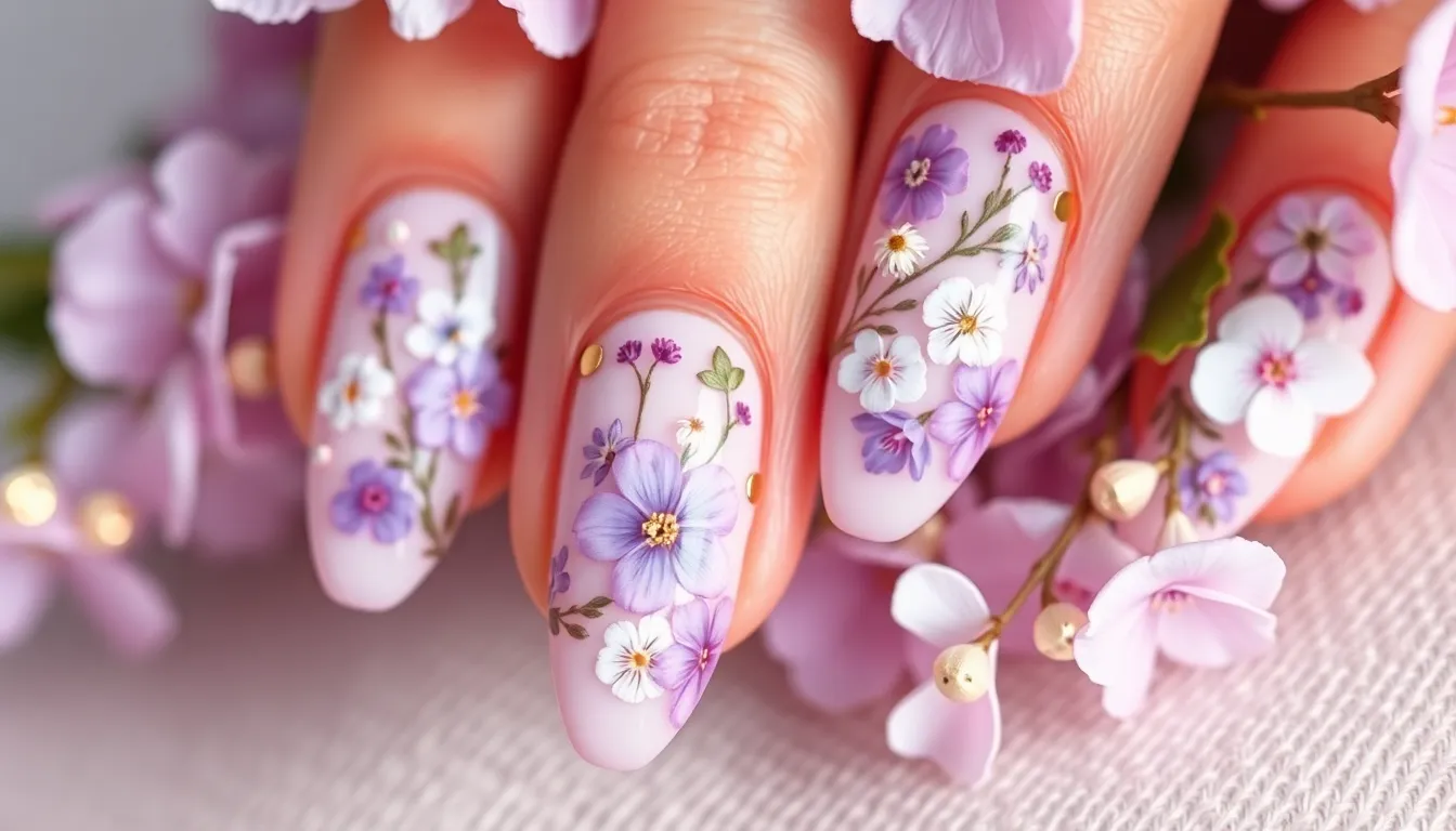 25+ Stunning Lilac Nail Art Ideas That'll Make You Ditch Your Go-To Shade 4 25+ Stunning Lilac Nail Art Ideas That'll Make You Ditch Your Go-To Shade 3