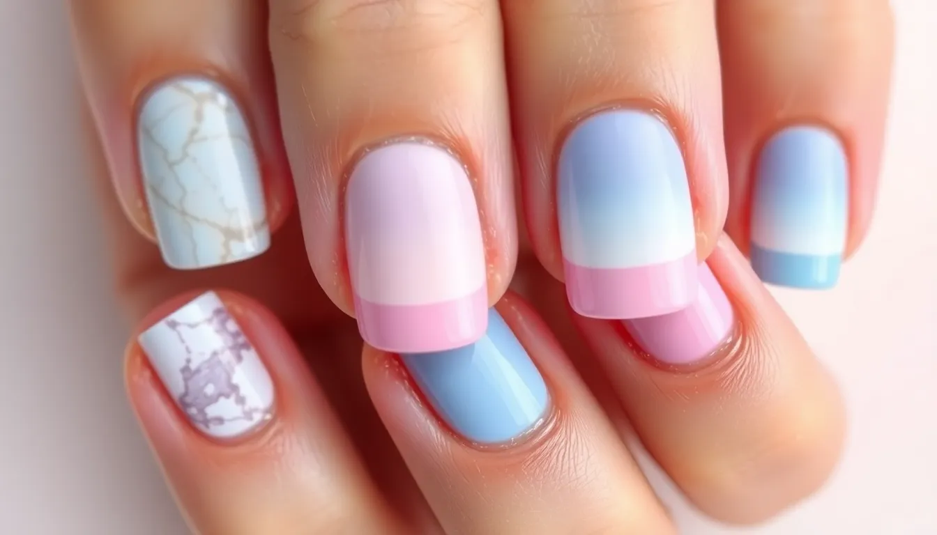 25 Stunning March Nail Ideas: Spring Florals, St. Patrick's Day & Easter Designs 3