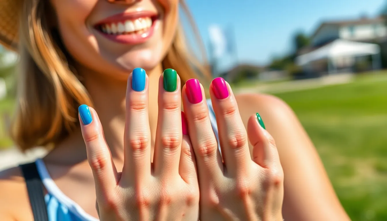 50+ Stunning Nail Art Ideas for Short Nails That Look Amazing 4 50+ Stunning Nail Art Ideas for Short Nails That Look Amazing 3