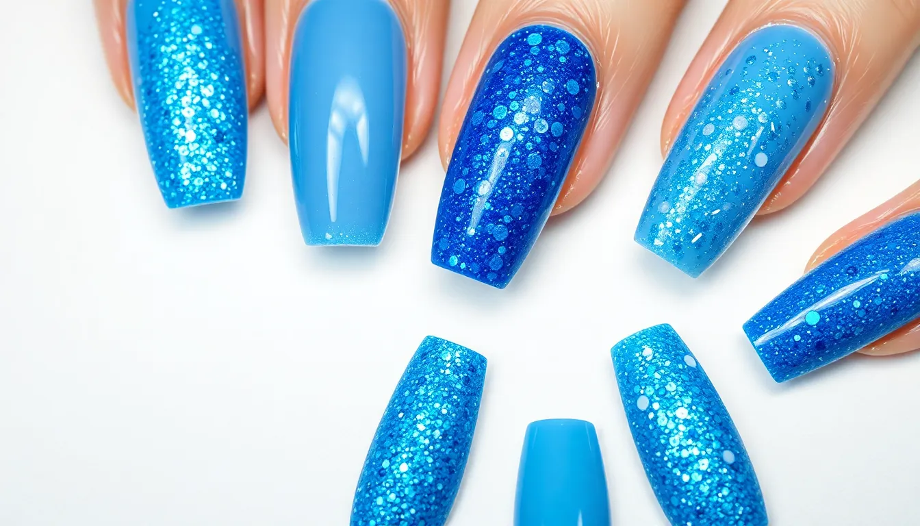 50+ Stunning Blue Nail Ideas That'll Make You Ditch Your Go-To Polish 4 50+ Stunning Blue Nail Ideas That'll Make You Ditch Your Go-To Polish 3