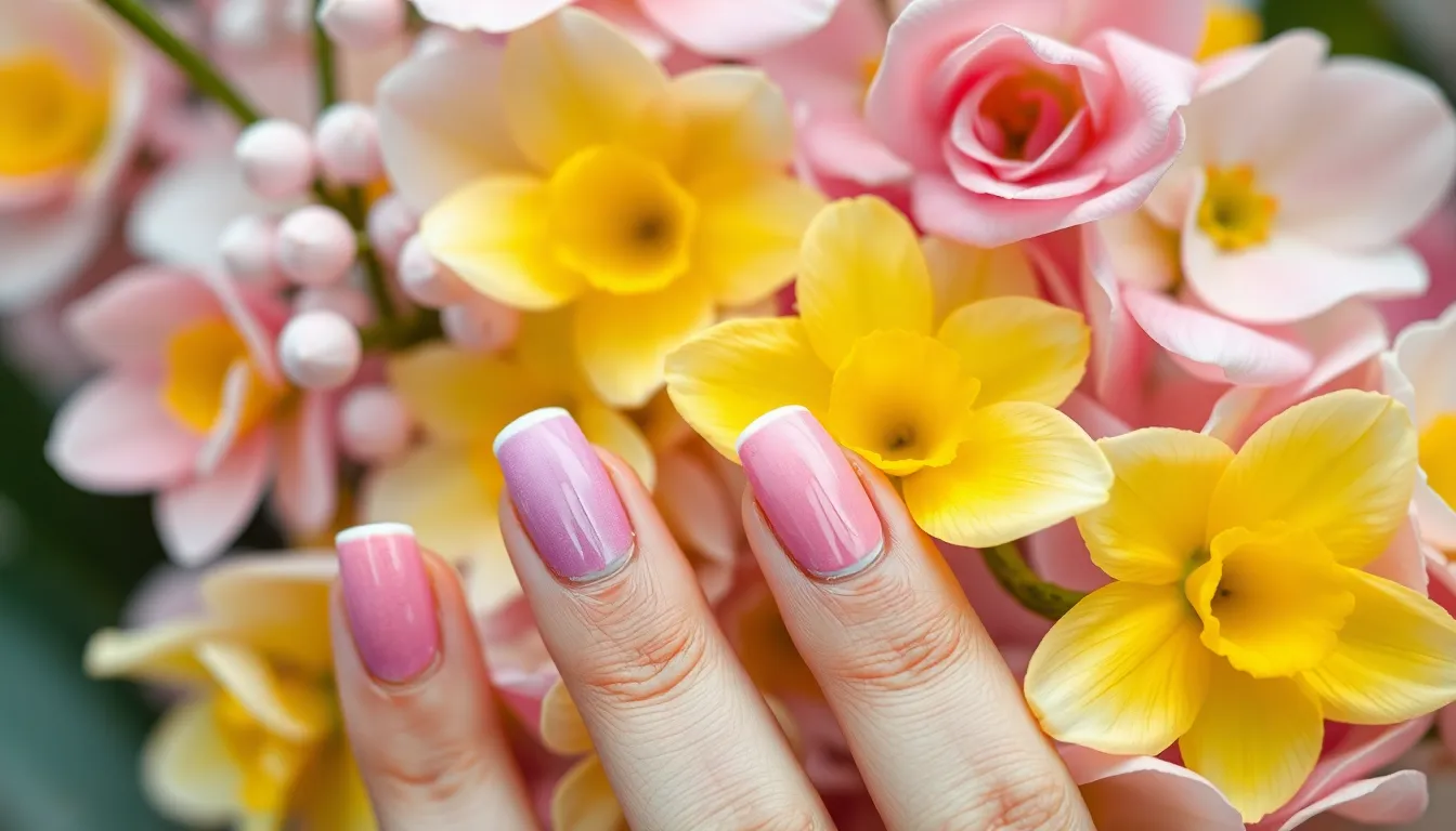 25 Spring Nail Color Ideas That'll Make You Ditch Your Dark Winter Manicure 4 25 Spring Nail Color Ideas That'll Make You Ditch Your Dark Winter Manicure 3