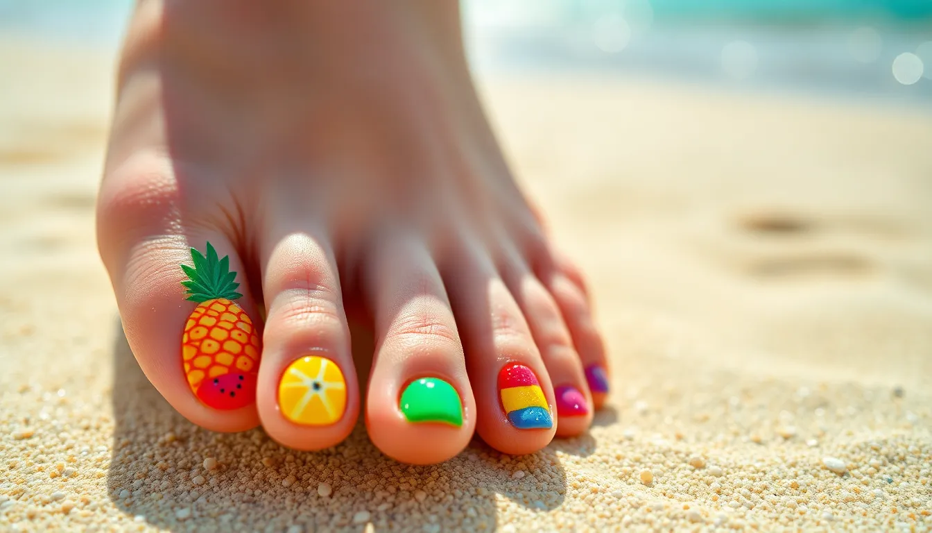 50+ Stunning Summer Toe Nail Art Ideas You'll Want to Try This Season 4 50+ Stunning Summer Toe Nail Art Ideas You'll Want to Try This Season 3