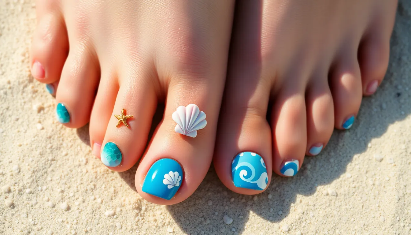 50+ Stunning Summer Toe Nail Ideas: From Tropical to Minimalist Designs 4 50+ Stunning Summer Toe Nail Ideas: From Tropical to Minimalist Designs 3