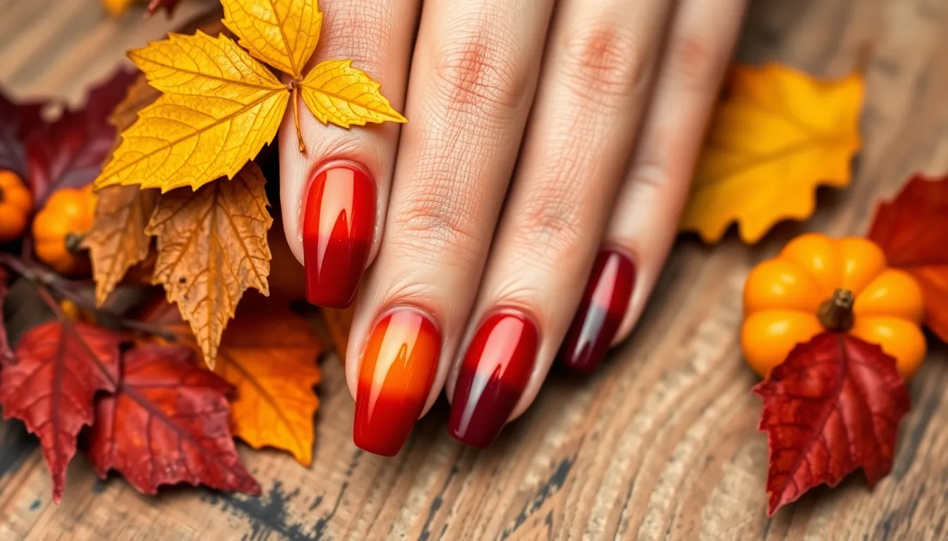 25 Stunning Thanksgiving Nail Ideas: Easy DIY Designs for Every Skill Level 4 25 Stunning Thanksgiving Nail Ideas: Easy DIY Designs for Every Skill Level 3