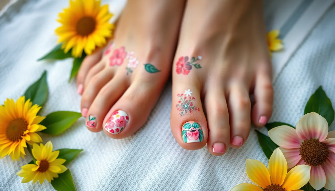 50+ Stunning Toe Nail Ideas: From French Tips to Bold Patterns & Easy DIY Designs 4 50+ Stunning Toe Nail Ideas: From French Tips to Bold Patterns & Easy DIY Designs 3