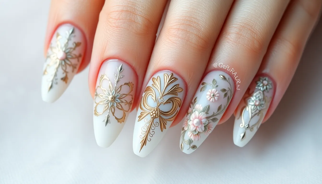 50 Stunning Almond Shape Nail Ideas: From Simple to Glam Designs You'll Love 6 50 Stunning Almond Shape Nail Ideas: From Simple to Glam Designs You'll Love 5