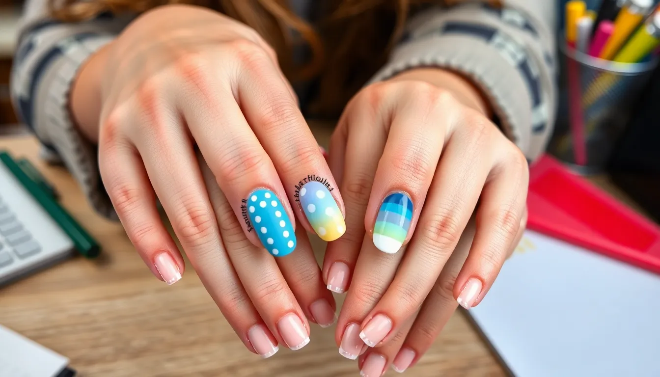 25+ Back to School Nail Ideas That'll Make You the Envy of Every Classroom 6 25+ Back to School Nail Ideas That'll Make You the Envy of Every Classroom 5