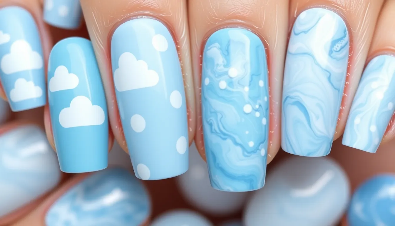 50 Stunning Blue Nail Design Ideas to Try in 2025 (Photos + Tutorials) 6 50 Stunning Blue Nail Design Ideas to Try in 2025 (Photos + Tutorials) 5