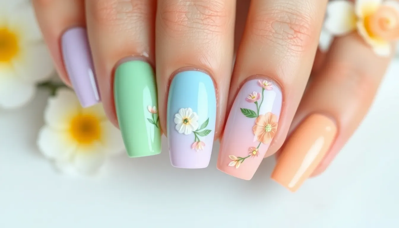 50+ Stunning Colorful Nail Ideas That Will Transform Your Manicure Game 6 50+ Stunning Colorful Nail Ideas That Will Transform Your Manicure Game 5