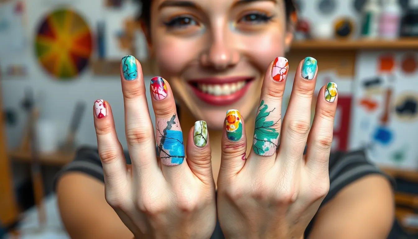 25 Funky Nail Art Ideas That Will Transform Your Manicure Game in 2025 6 25 Funky Nail Art Ideas That Will Transform Your Manicure Game in 2025 5