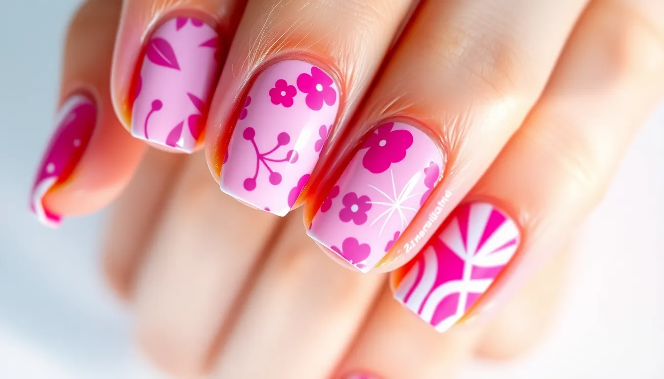 50+ Stunning Hot Pink Nail Ideas That'll Make You Stand Out in 2025 6 50+ Stunning Hot Pink Nail Ideas That'll Make You Stand Out in 2025 5