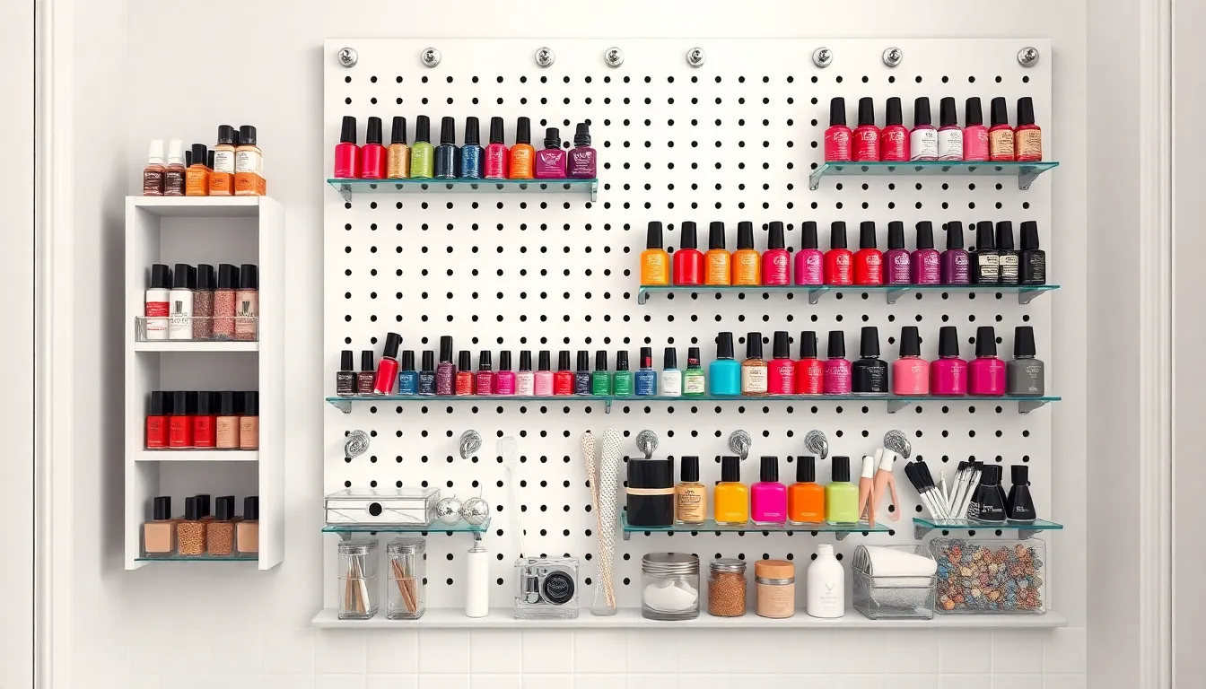 25 Genius Nail Polish Organizer Ideas to Transform Your Beauty Space 6 25 Genius Nail Polish Organizer Ideas to Transform Your Beauty Space 5