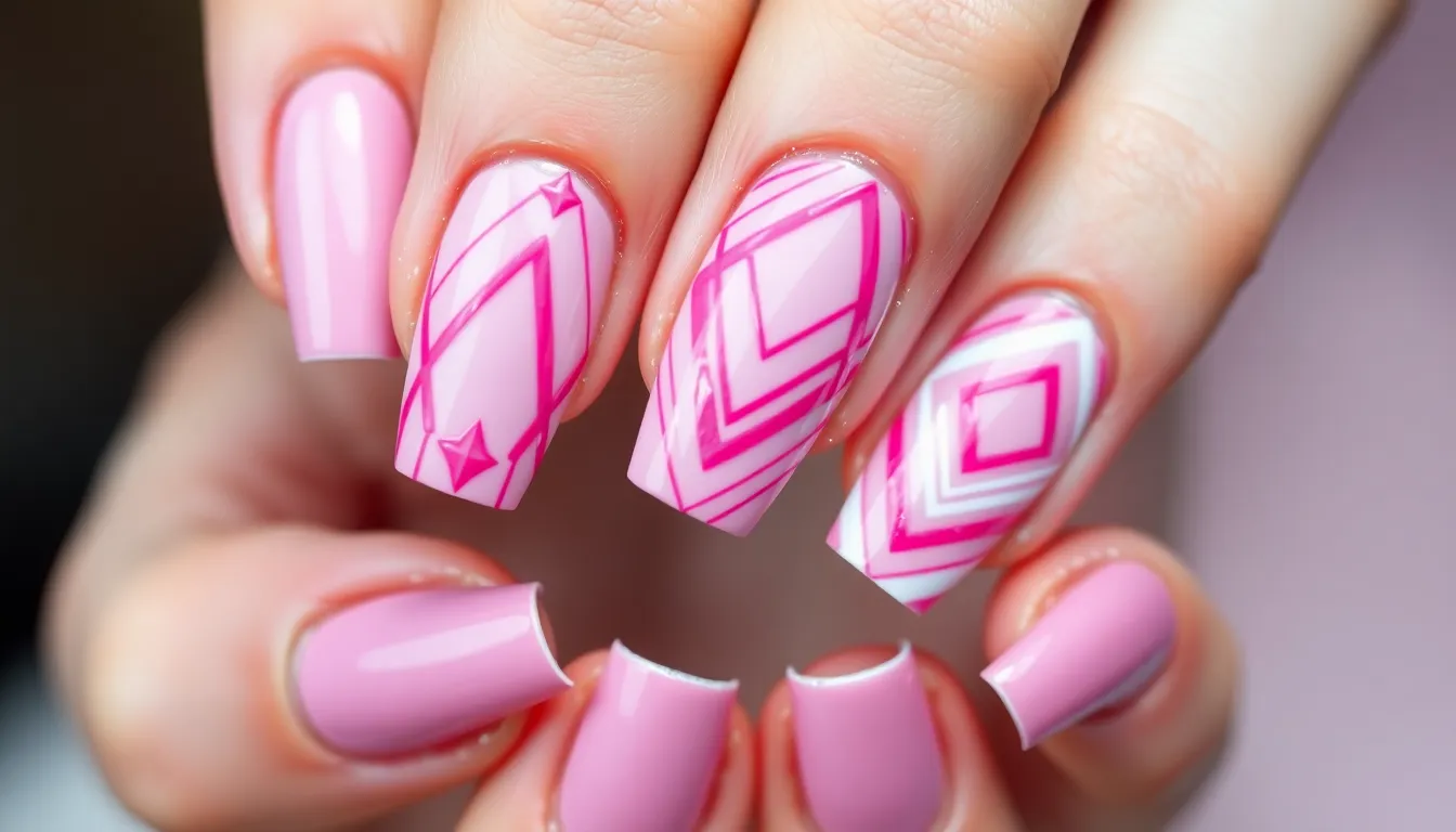 30+ Stunning Pink Nail Art Ideas to Try Right Now (Easy DIY Designs!) 5