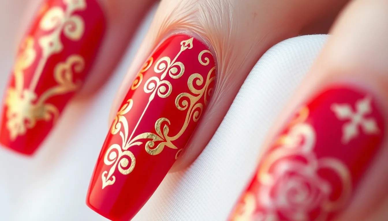 50+ Stunning Red Nail Ideas: From Classic to Trendy Designs for Every Occasion 6 50+ Stunning Red Nail Ideas: From Classic to Trendy Designs for Every Occasion 5