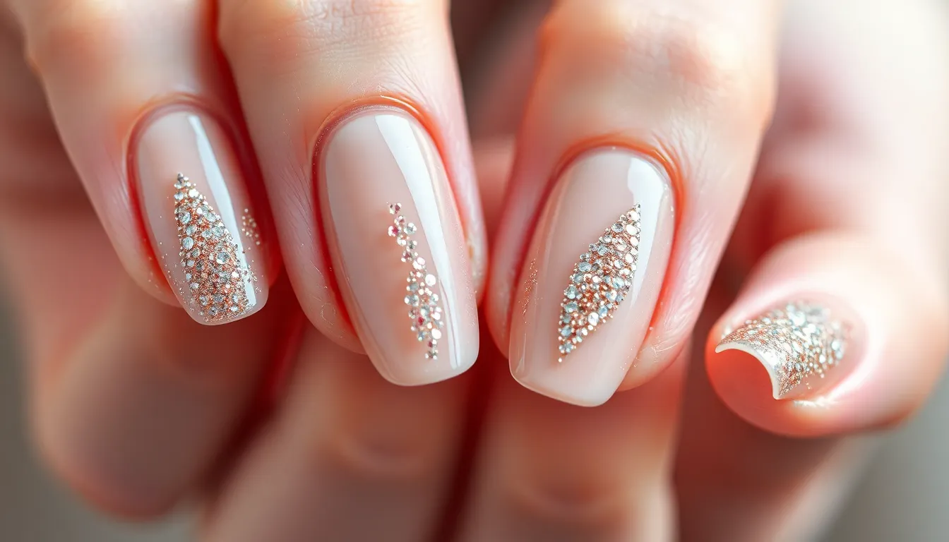 50+ Sparkly Nail Ideas That Will Make You Book Your Next Manicure ASAP 6 50+ Sparkly Nail Ideas That Will Make You Book Your Next Manicure ASAP 5