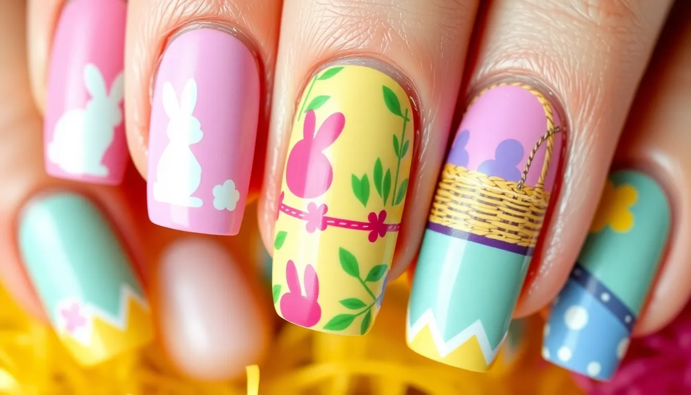 50+ Spring Nail Art Ideas: Fresh Floral, Pastel & Easter Designs for 2025 6 50+ Spring Nail Art Ideas: Fresh Floral, Pastel & Easter Designs for 2025 5