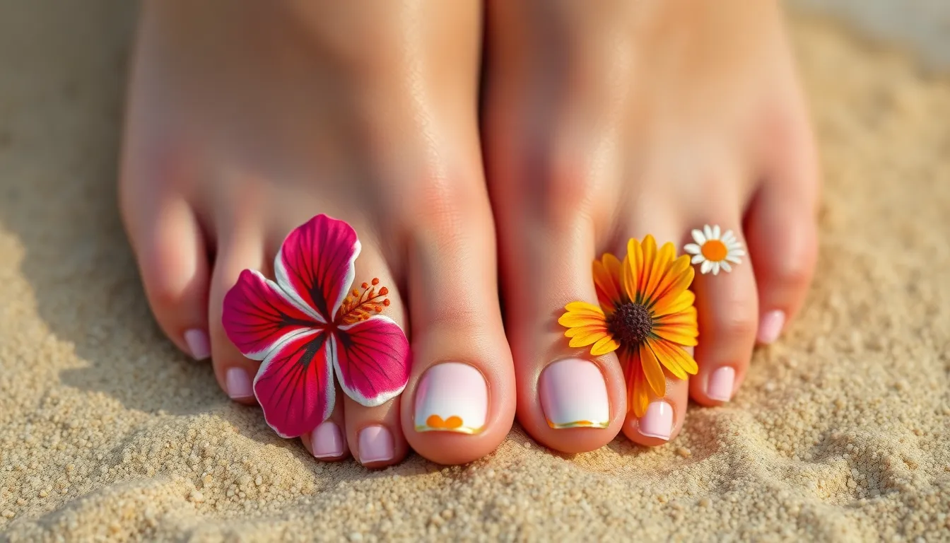 50+ Stunning Summer Toe Nail Ideas: From Tropical to Minimalist Designs 6 50+ Stunning Summer Toe Nail Ideas: From Tropical to Minimalist Designs 5