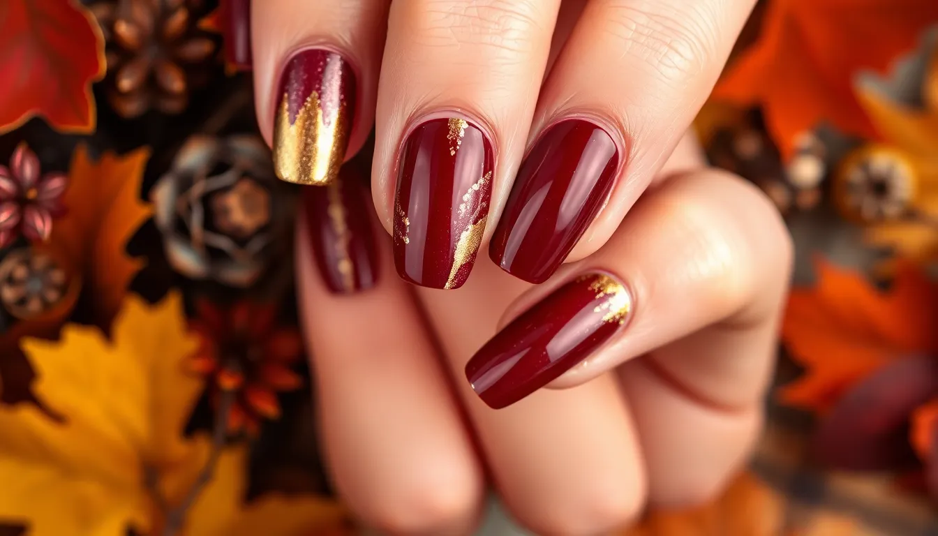 25 Stunning Thanksgiving Nail Ideas: Easy DIY Designs for Every Skill Level 6 25 Stunning Thanksgiving Nail Ideas: Easy DIY Designs for Every Skill Level 5