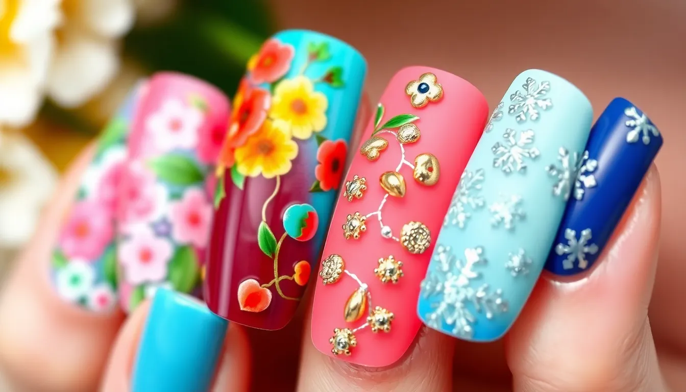 50+ Stunning ANC Nail Ideas: From Classic French to Bold Glitter Designs 8 50+ Stunning ANC Nail Ideas: From Classic French to Bold Glitter Designs 7