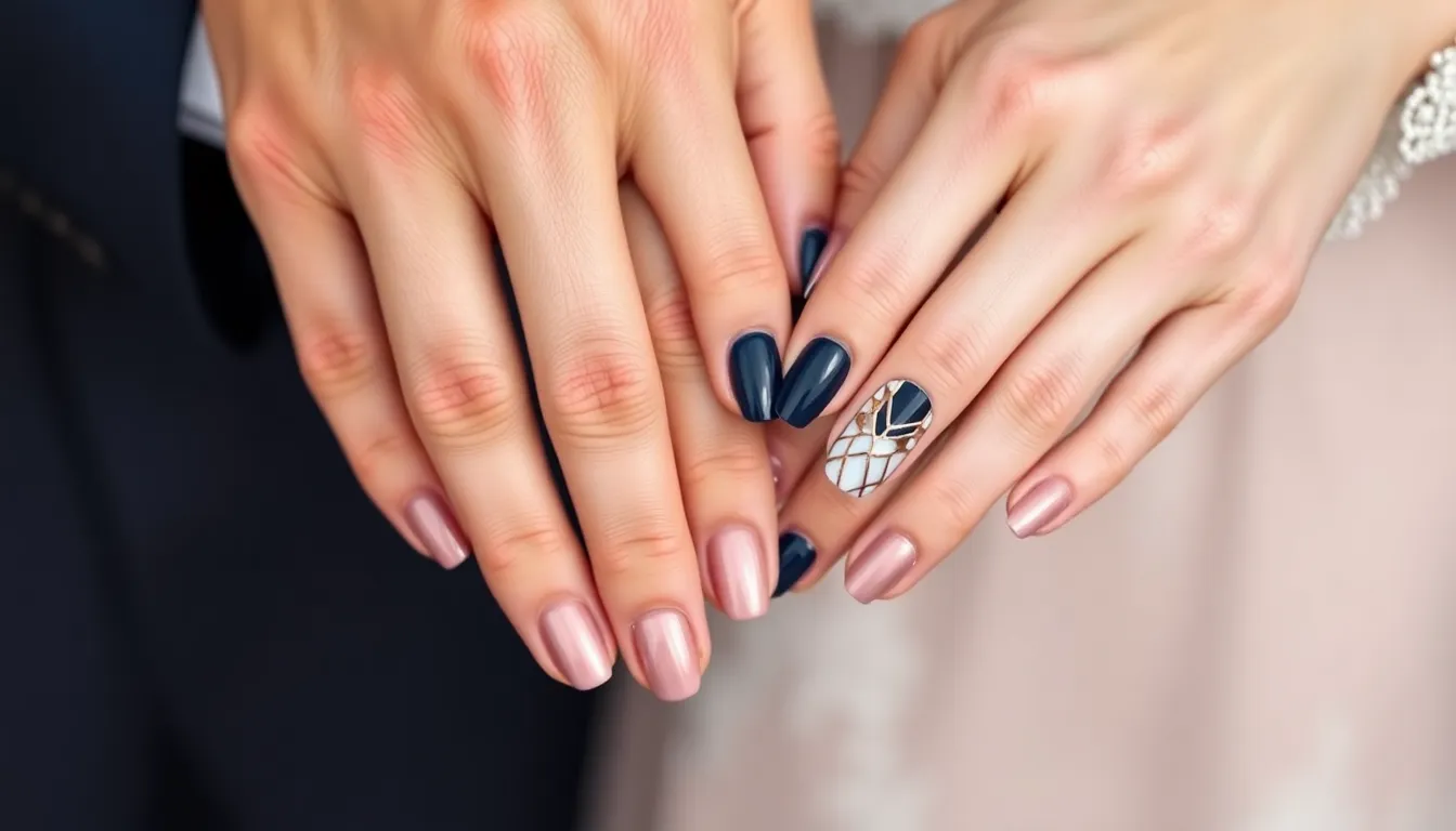 30 Stunning Anniversary Nail Ideas to Make Your Special Day Unforgettable 8 30 Stunning Anniversary Nail Ideas to Make Your Special Day Unforgettable 7