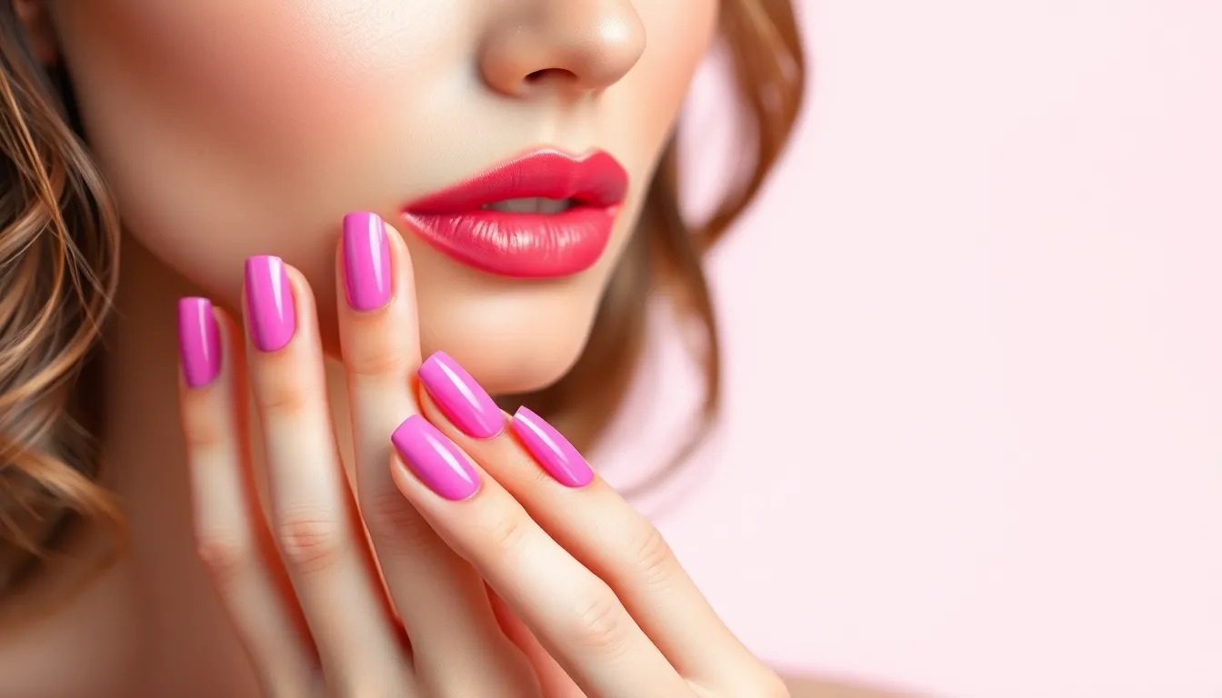 50+ Stunning Barbie Nail Ideas That'll Make You Feel Like a Pink Princess 8 50+ Stunning Barbie Nail Ideas That'll Make You Feel Like a Pink Princess 7
