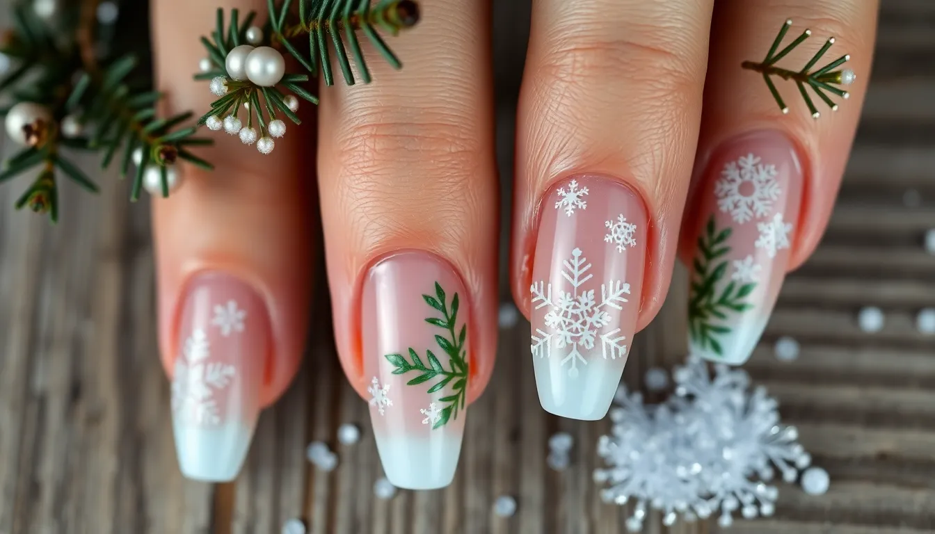 25 Stunning Christmas Acrylic Nail Ideas to Sparkle This Holiday Season 8 25 Stunning Christmas Acrylic Nail Ideas to Sparkle This Holiday Season 7