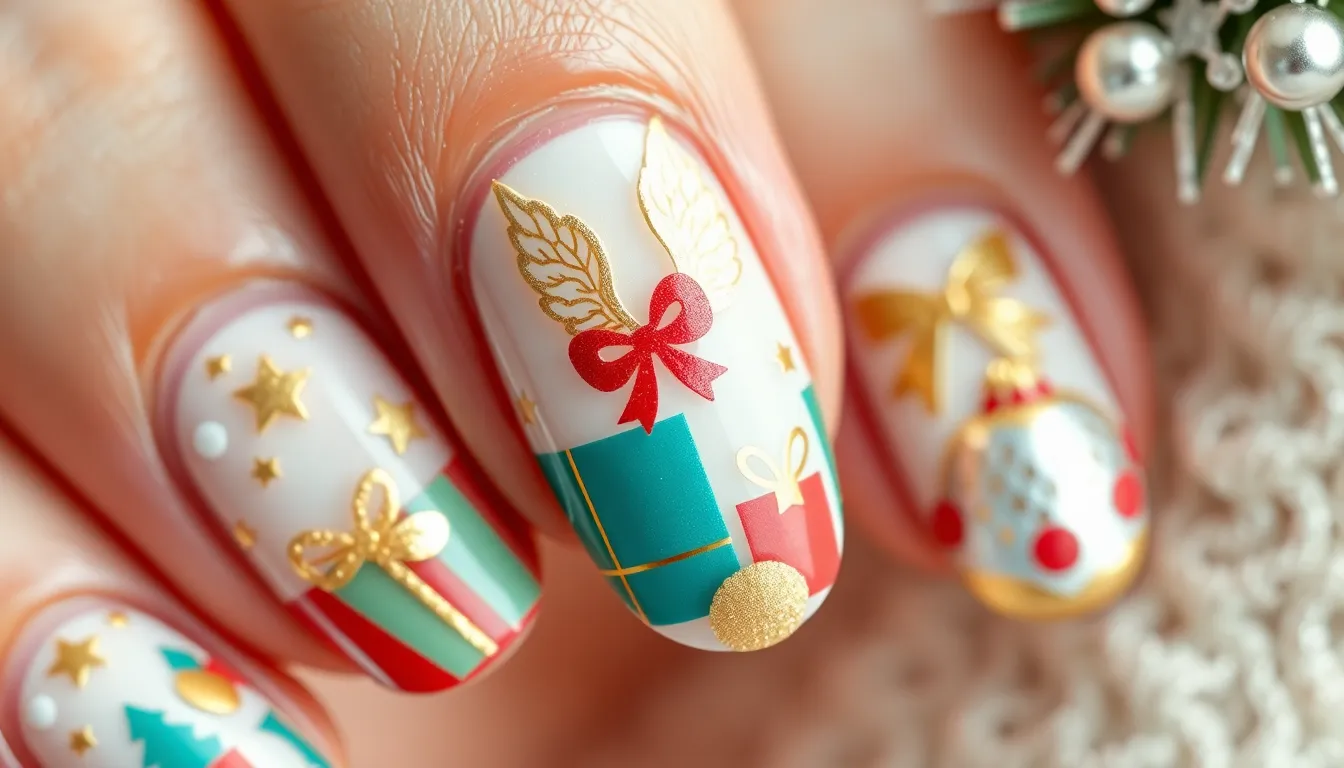 25+ Stunning Christmas Nail Design Ideas to Try This Holiday Season 8 25+ Stunning Christmas Nail Design Ideas to Try This Holiday Season 7