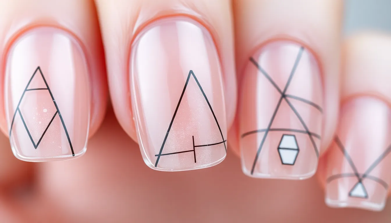 50+ Stunning Clear Nail Ideas: Minimalist to Glam Designs You'll Love 8 50+ Stunning Clear Nail Ideas: Minimalist to Glam Designs You'll Love 7