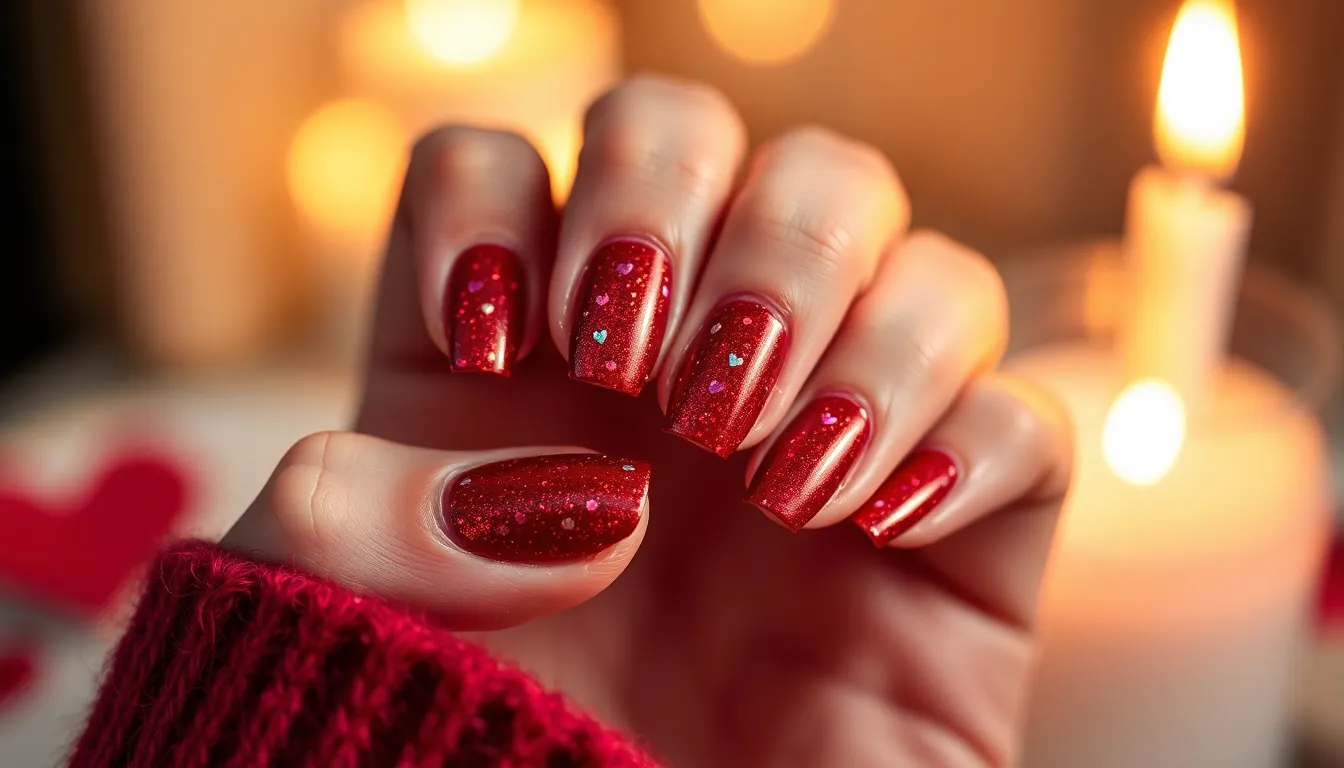 50+ Cute Valentine Nail Ideas That'll Make Your Heart Skip a Beat 8 50+ Cute Valentine Nail Ideas That'll Make Your Heart Skip a Beat 7