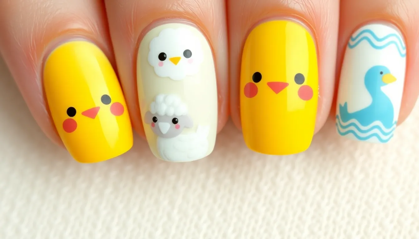 25 Stunning Easter Nail Art Ideas: Easy DIY Designs for Spring 2025 8 25 Stunning Easter Nail Art Ideas: Easy DIY Designs for Spring 2025 7
