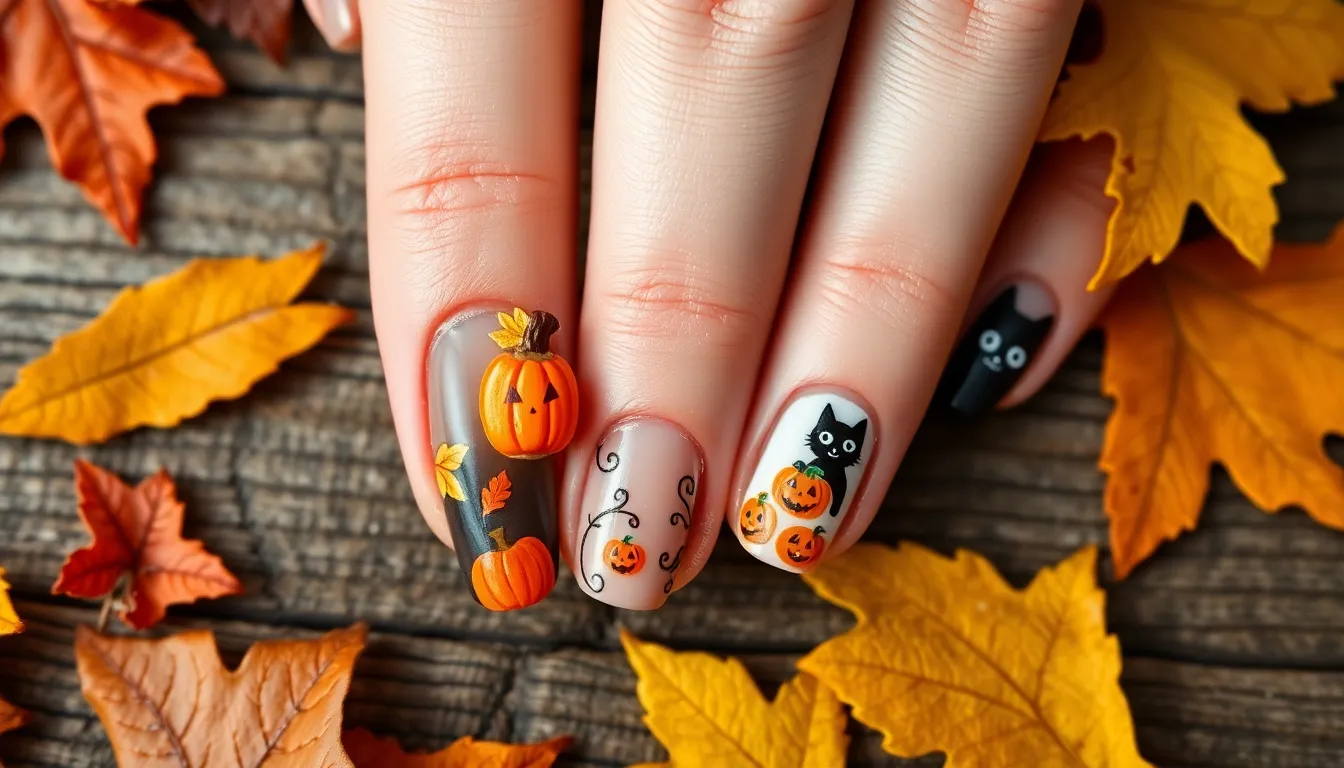 50+ Stunning Fall Nail Ideas: Easy Autumn Designs You Can DIY at Home 8 50+ Stunning Fall Nail Ideas: Easy Autumn Designs You Can DIY at Home 7