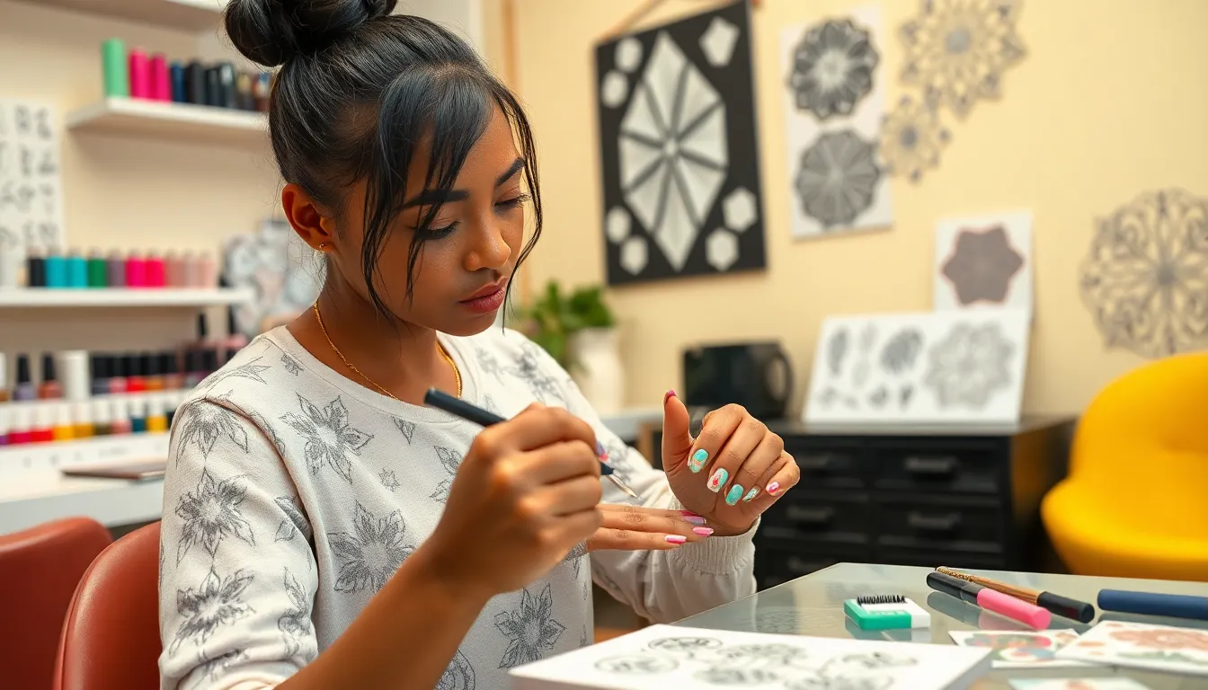 30 Easy Nail Art Ideas Anyone Can Master at Home (No Skills Required!) 8 30 Easy Nail Art Ideas Anyone Can Master at Home (No Skills Required!) 7