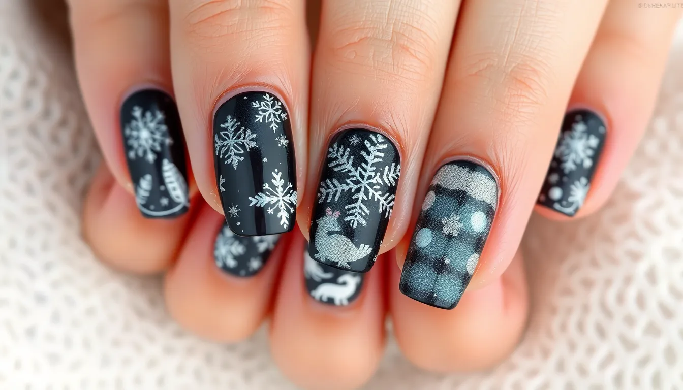 50 Stunning Winter Nail Ideas That'll Make You Forget About Summer Colors 7