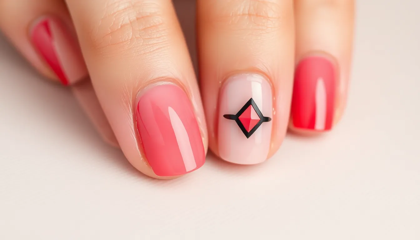 25 Stunning Red and Black Nail Art Ideas for Every Style & Occasion 8 25 Stunning Red and Black Nail Art Ideas for Every Style & Occasion 7