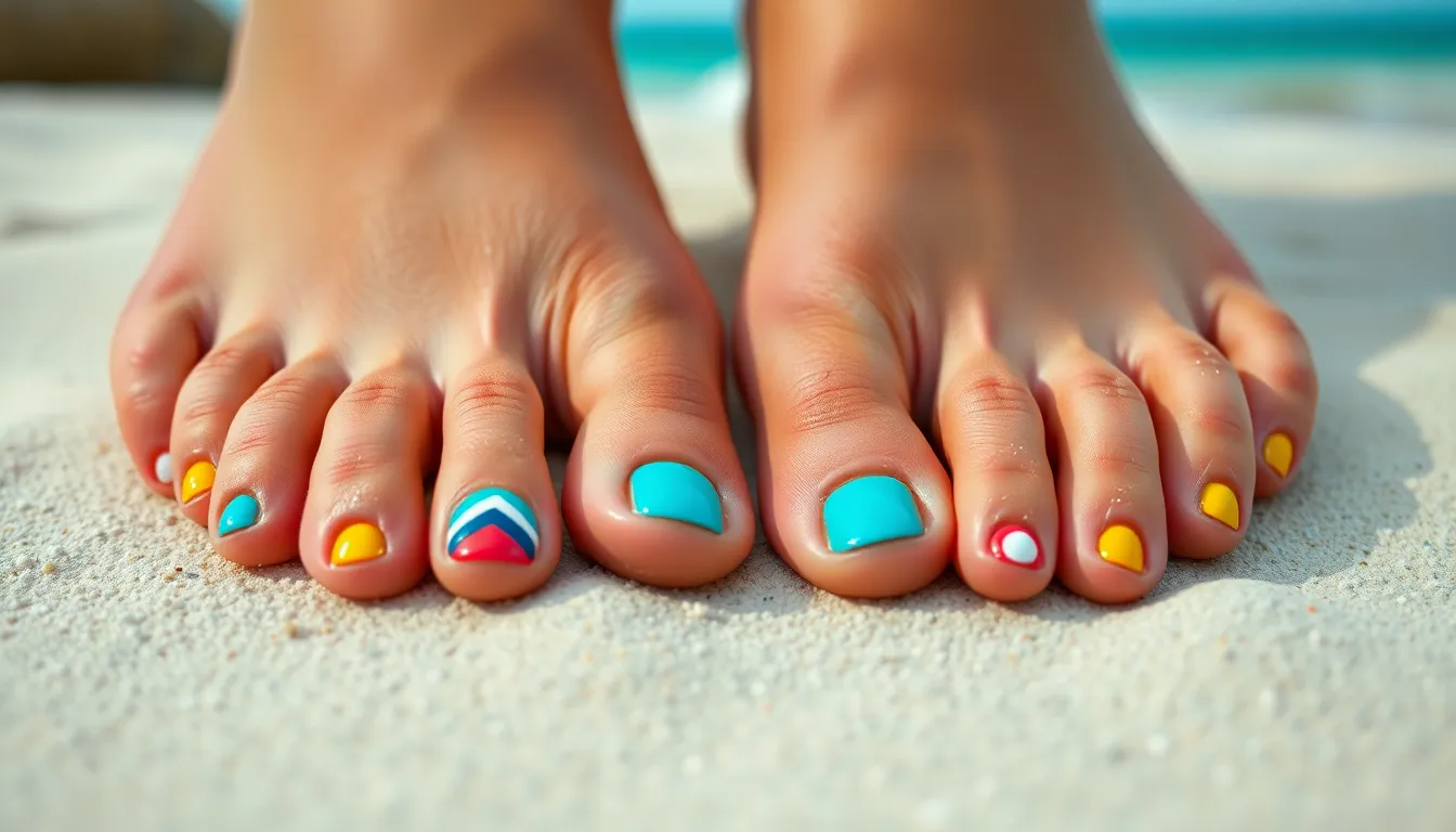 50+ Stunning Summer Toe Nail Art Ideas You'll Want to Try This Season 8 50+ Stunning Summer Toe Nail Art Ideas You'll Want to Try This Season 7