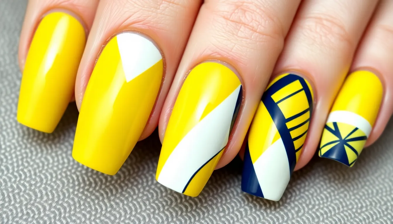 50+ Stunning Yellow Nail Ideas: From Neon to Pastels & Chrome Designs 8 50+ Stunning Yellow Nail Ideas: From Neon to Pastels & Chrome Designs 7