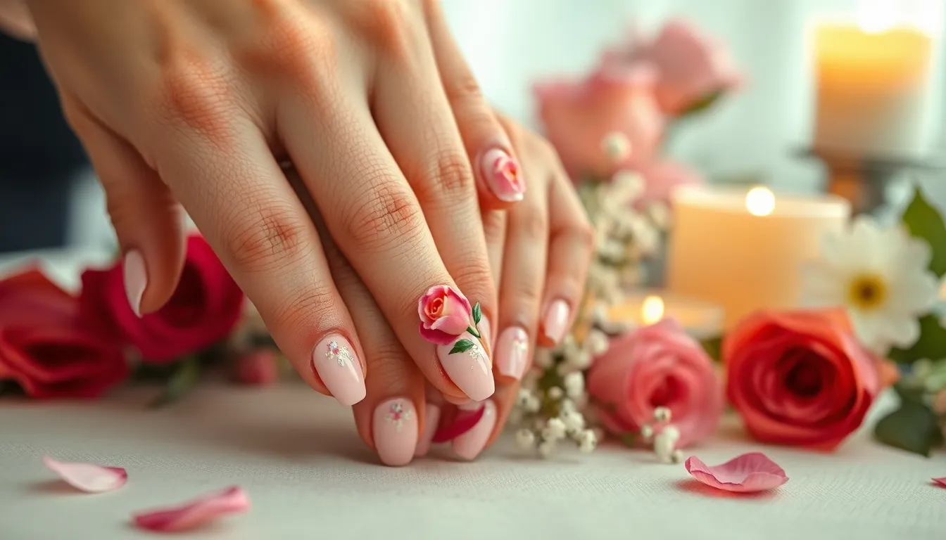 30 Stunning Anniversary Nail Ideas to Make Your Special Day Unforgettable 10 30 Stunning Anniversary Nail Ideas to Make Your Special Day Unforgettable 9