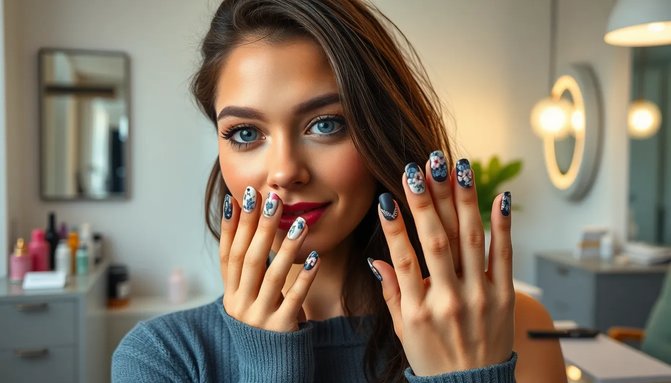 50+ Stunning Gel Nail Ideas: From Classic French to Bold Glitter Designs 10 50+ Stunning Gel Nail Ideas: From Classic French to Bold Glitter Designs 9